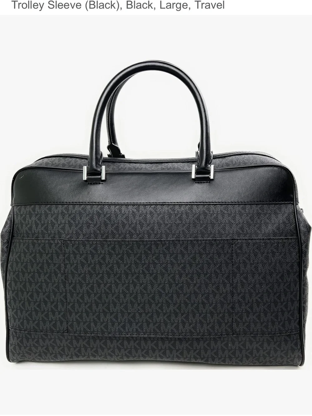Michael Kors Black Logo Travel Briefcase